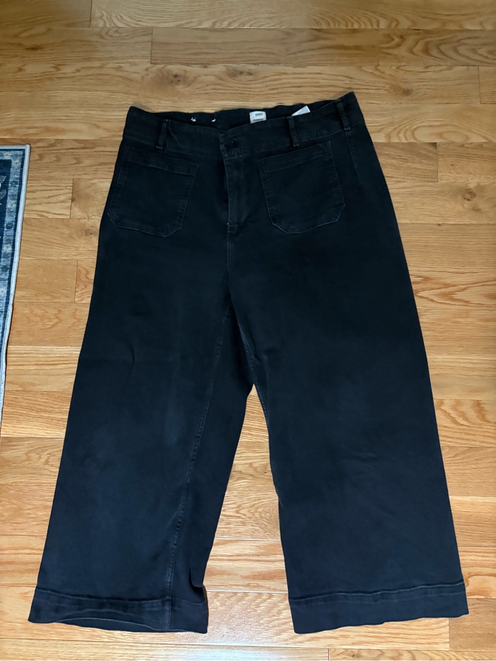 The Collette denim cropped